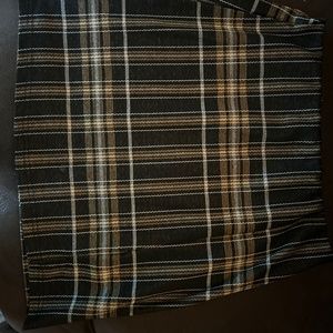 Young Miss, Black Plaid Skirt